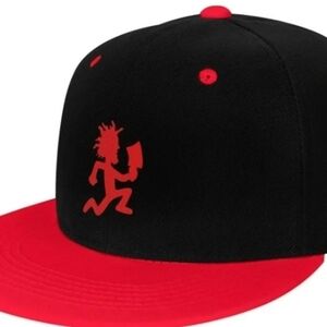 ☆ICP Snapback Hat Red Brim☆